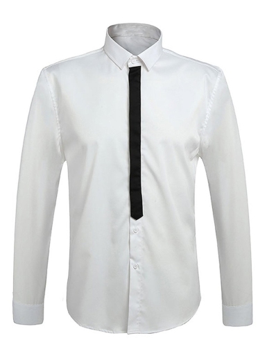 Office wear shirts for men formal men white shirt