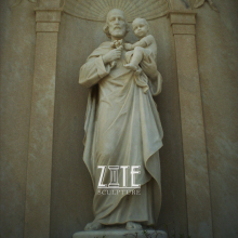 Fine Workmanship Life Size Marble Saint Joseph Statue