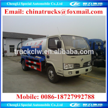 DFAC dongfeng FRK 4x2 LHD or RHD sewage suction tank truck