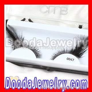 Fashion Synthetic Black Fluff Feather Hair False Eyelashes Wholesale 