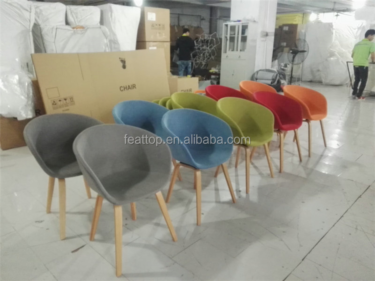 Factory Supply Modern Simple Design Optional Color Leisure Wooden Dining Chair