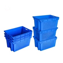 Stackable and Nestable Plastic Shipping Crates