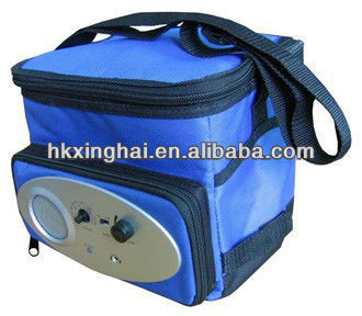 Cooler bags with radio,bolsos deportivos