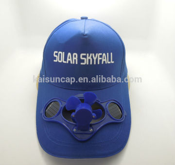 promotional solar fan cap