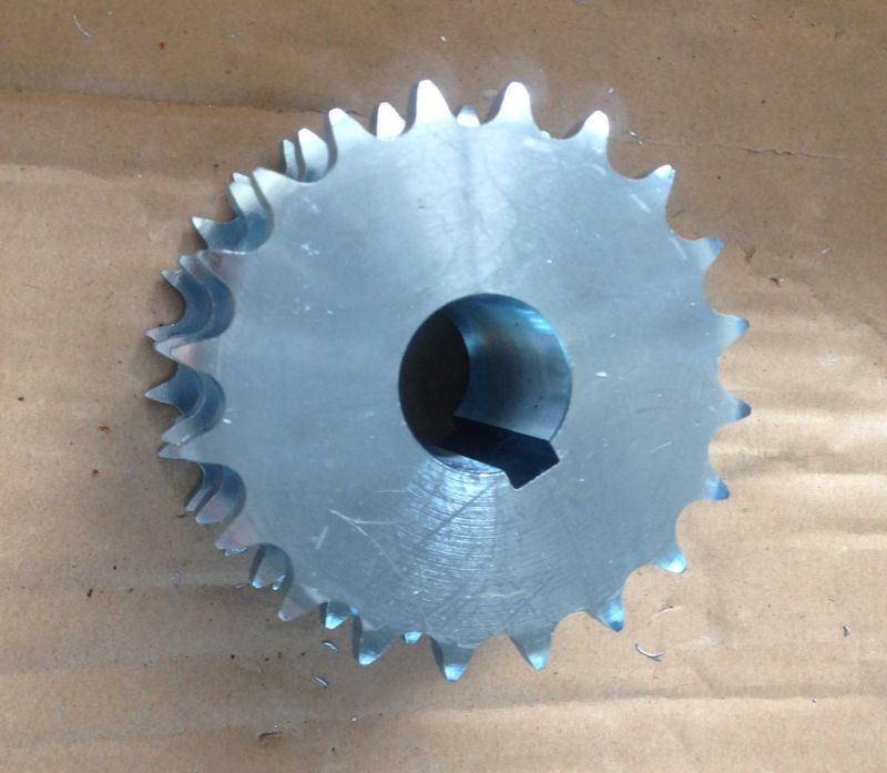 Triplex Zinc Plating Stock Sprocket for Agriculture and Industry Machine