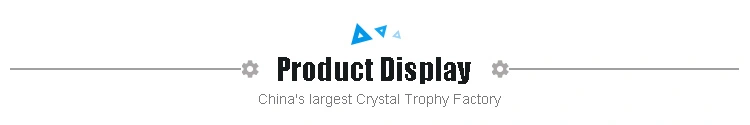 Glass Diamond Clear Award Trophy with 3D Laser Customized Exclusive Round Stand Shield Shape Crystal Paperweight