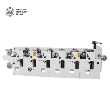 UV Ink Sticker Label Printing Press Machine FPL320-6 Flexo