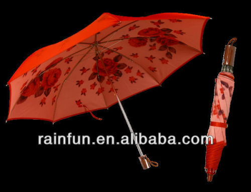 Manual open 2 fold Umbrella,women umbrella umbrella wholesale