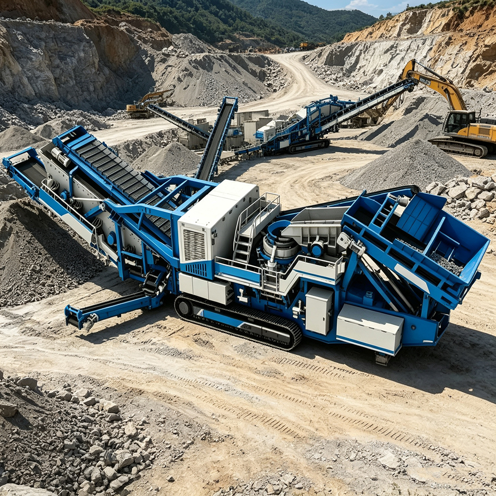 Cilindru multiplu mobil pe șenile Tracked Mobile Multi Cylinder