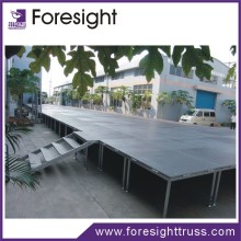 adjustable event stage, adjustable aluminum stage leg, aluminum adjustable decent stage