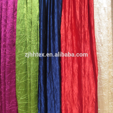 Crushed knitted guangzhou curtain fabric	for curtain designs