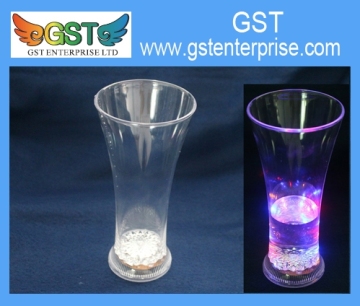 Flashing LED Plastic High Margarita Cup