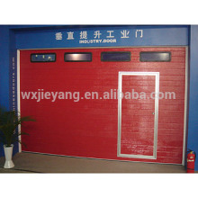 automatic industry door with pedestrain door
