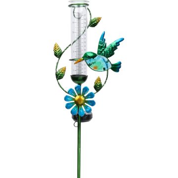 Solar Powered Garden Rain Gauge