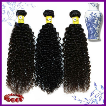 Natural brown Cury Rely Hair Weave Wholesale Price