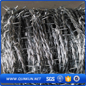 Roll of modern agricultural barbed wire