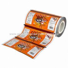 China Manufacturer Packaging Roll Film, Made of BOPP/VMCPP, Customized Printing are Welcome