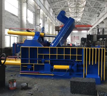 Scrap Car Shells Metal Leftover Hydraulic Baler