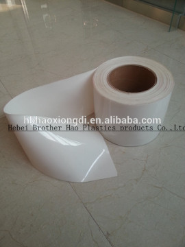 Flexible White Opaque PVC Plastic Curtain Roll