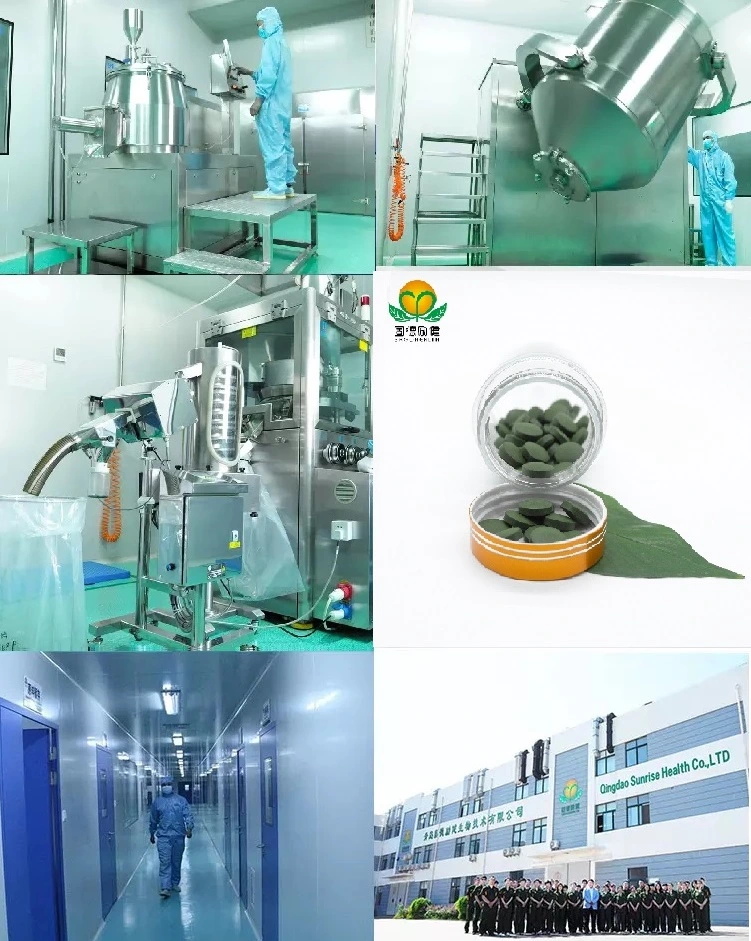 GMP Factory Supply Spirulina & Militraris Cordyceps Extract Mixed Tablet