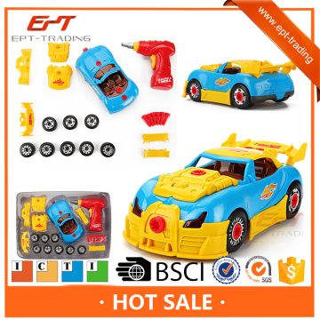 2017 New intelligent diy model car toys for kids