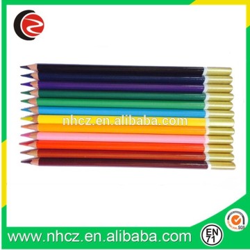 wooden color pencil sets natural wood pencil from ningbo factory