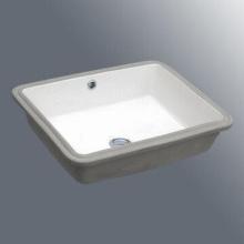 Undercounter Basin, Ceramic Washing Bowl, Rectangular, Undermounted