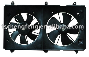 Car electric fan with accessory parts