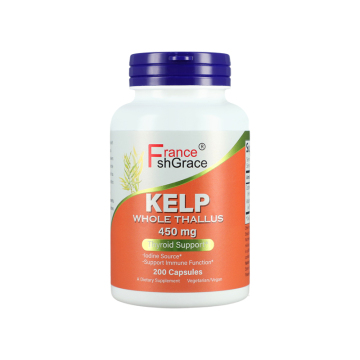 Kelp Capsules Supports Healthy Thyroid Function