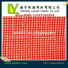 PVC Coated polyester Mesh Fabric for bags