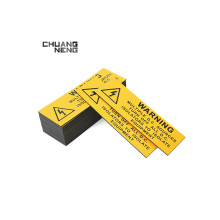 Custom Solar Warning Label PV ES Reflective