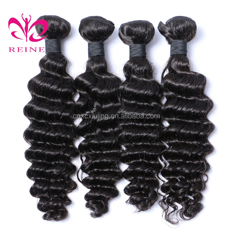 2018 Hot sale Cheap Virgin Brazilian hair deep weave bundles Unprocessed Human Hair Sew In Weave wholesale virgin hair vendors