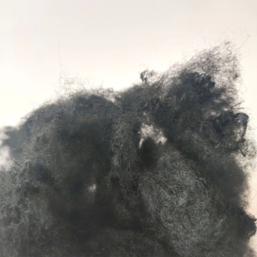 black polyester staple fiber psf for automotive interior