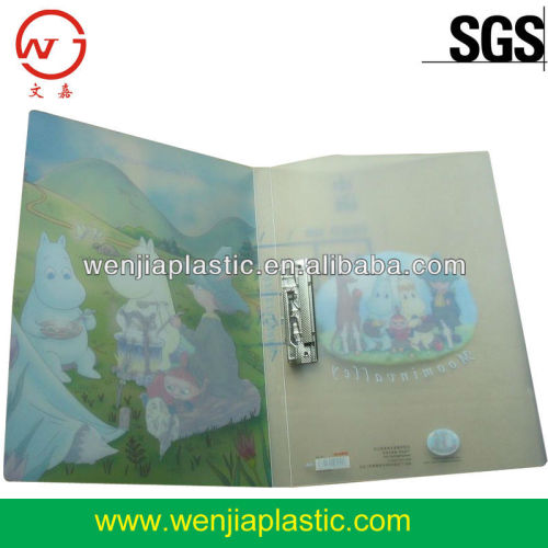 plastic clip file folder