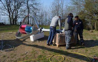 Mounted CXF-3000 Magnetic Levitation Generator for BTS Romo