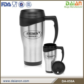 Personalized travel coffee mug for car