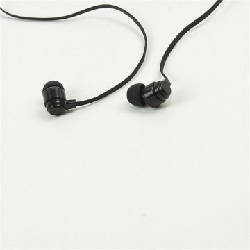 Fones de ouvido com fio ergonômico estéreo na orelha universal