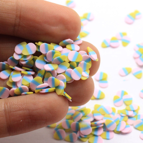 500g Ice-Cream Cone Slices Polymer Soft Clay Sprinkles For Crafts DIY Nail Art Decorations Cake Dessert Phone Accessories