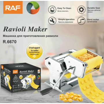 Strumenti di pasticceria che rotolano ravioli maker