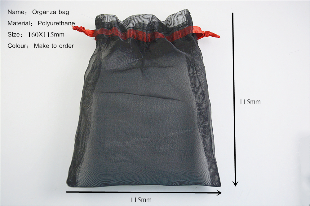 Organza Negra Black Organza