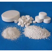 Compressa granulare di acido tricloroisocianurico in polvere