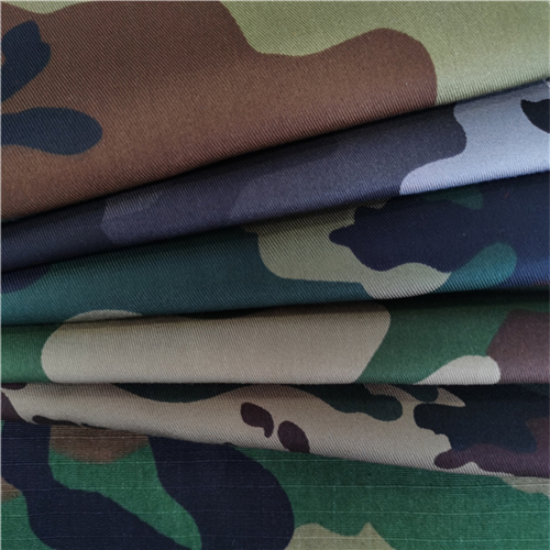 Tc Twill Blend Military Woodland Camouflage Fabric 10