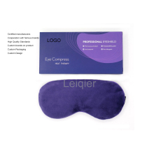 Custom Logo Microwave Eye Mask for Hot Cold Compress Therapy
