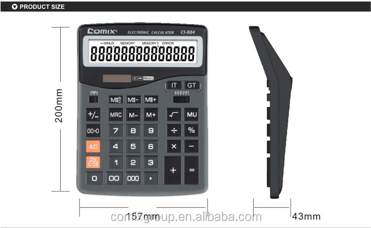 14 digits solar calculator The cheapest on the market cheap solar powered calculator cheap promotion