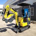 Mini Excavator พร้อม Swing Boom 1.2T Mini Digger