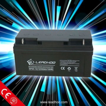 12v 65ah solar storage agm battery for pv panels