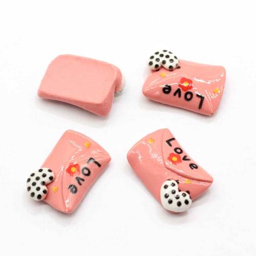 100Pcs Kawaii Handbags Resin Beads Decoration Crafts Flatback Cabochon Scrapbooking Fit Phone Embellishments DIY Accessories