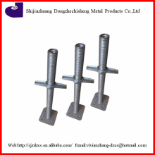 Carbon steel Galvanized adjustable hollow Jack Base