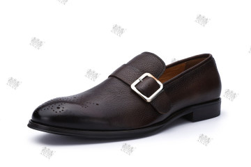 ANAX Man Leather Casual Shoes Loafer