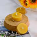 100 Percent Pure Natural Beeswax Tealight Candles